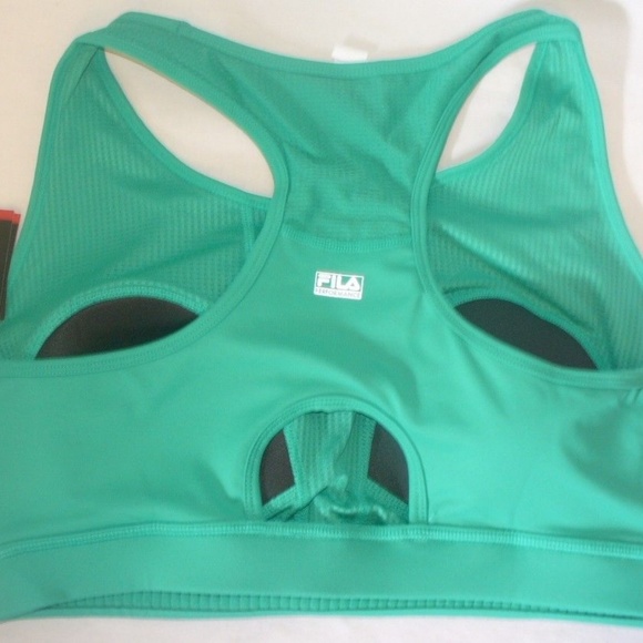 Fila Sports Bra 1X Yoga Workout Gym Racerback NWT - Picture 4 of 5